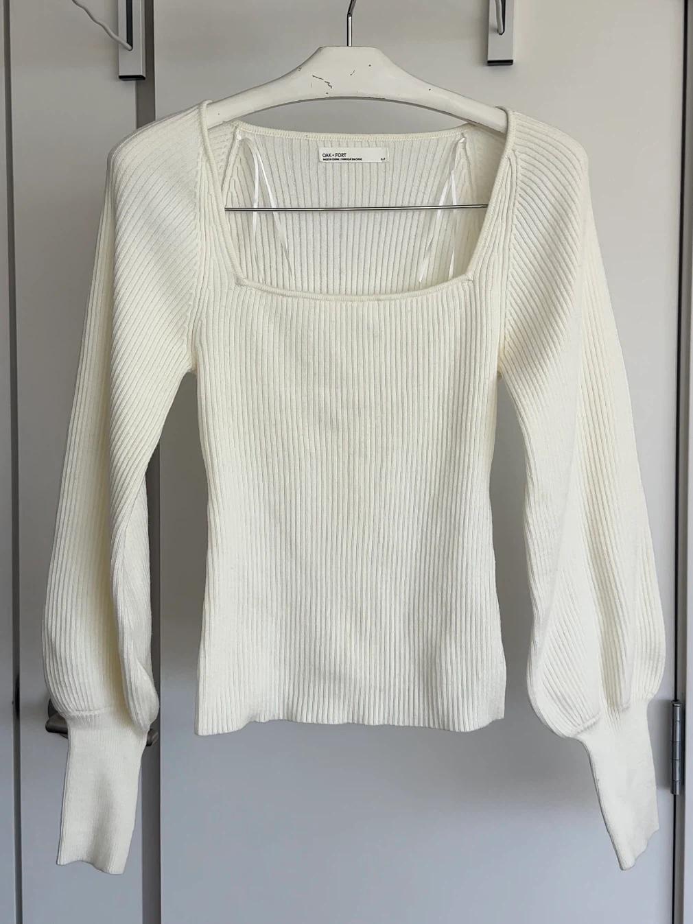 Oak and Fort Square Neck Sweater - photo 2
