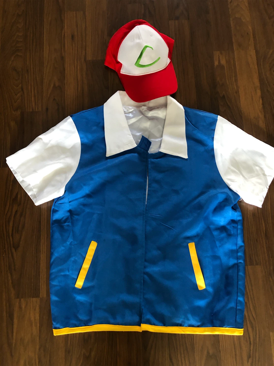 Ash Ketchum Pokemon Costume Set (Kids L)