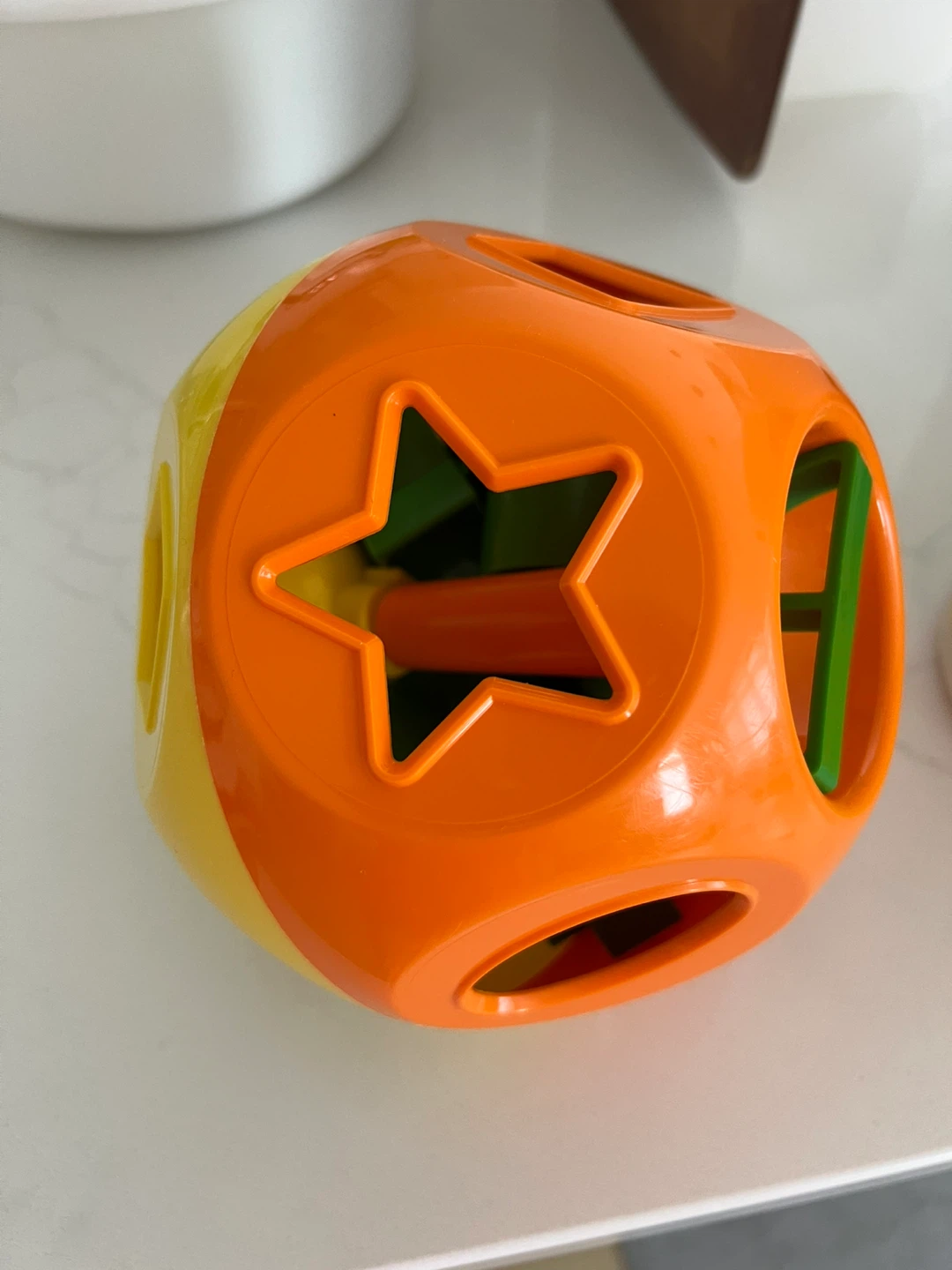 Baby Shape Sorter Ball Pet free smoke free family