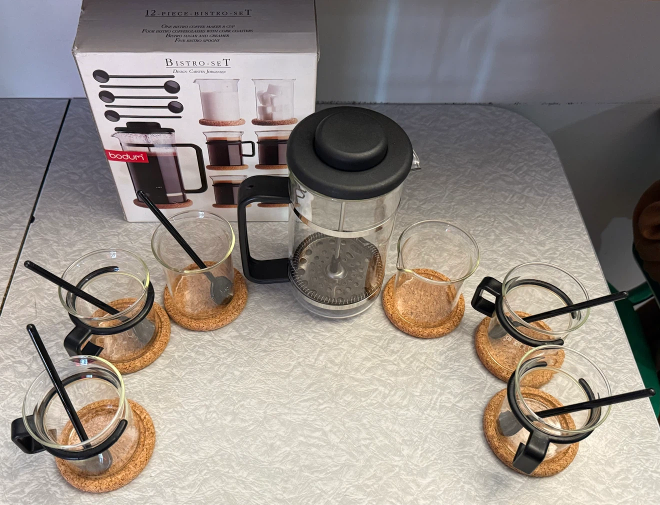 Vintage bodum 12 piece Bistro Set - photo 3
