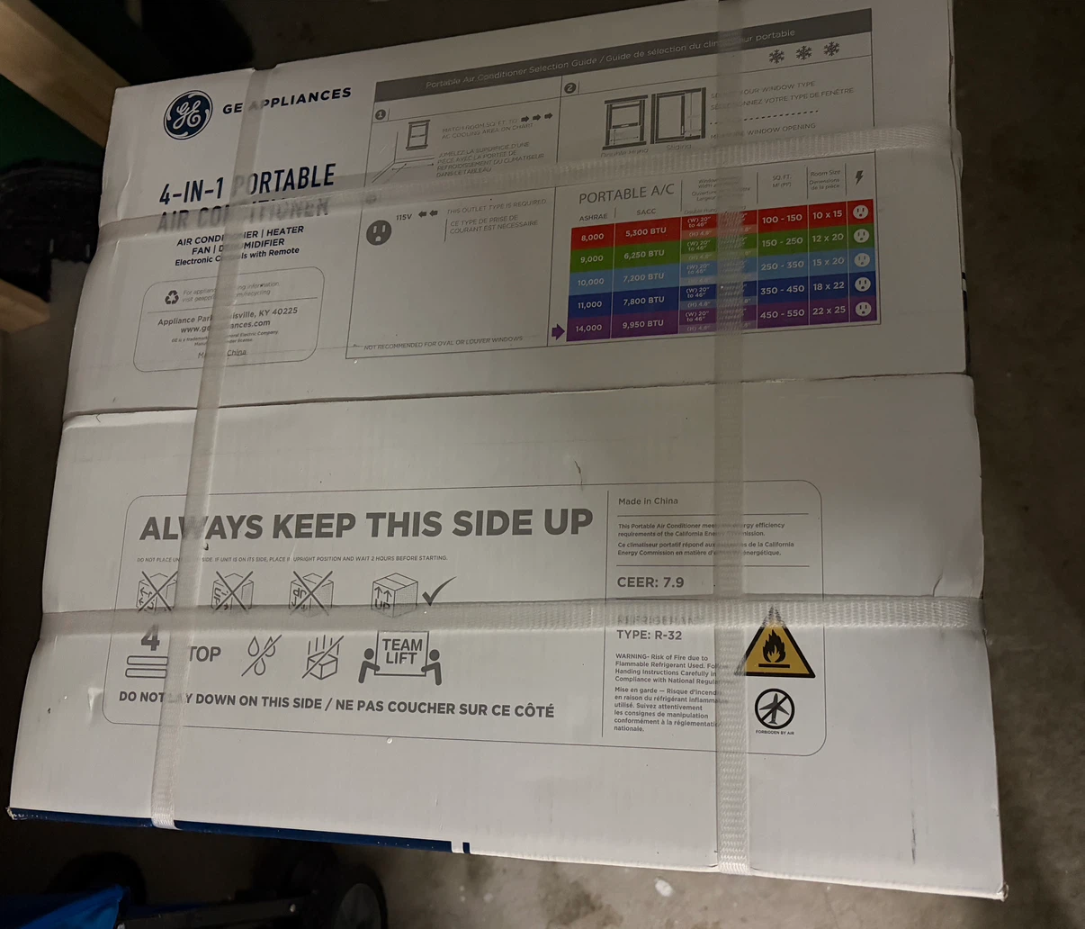 GE 4-in-1 Portable Air Conditioner