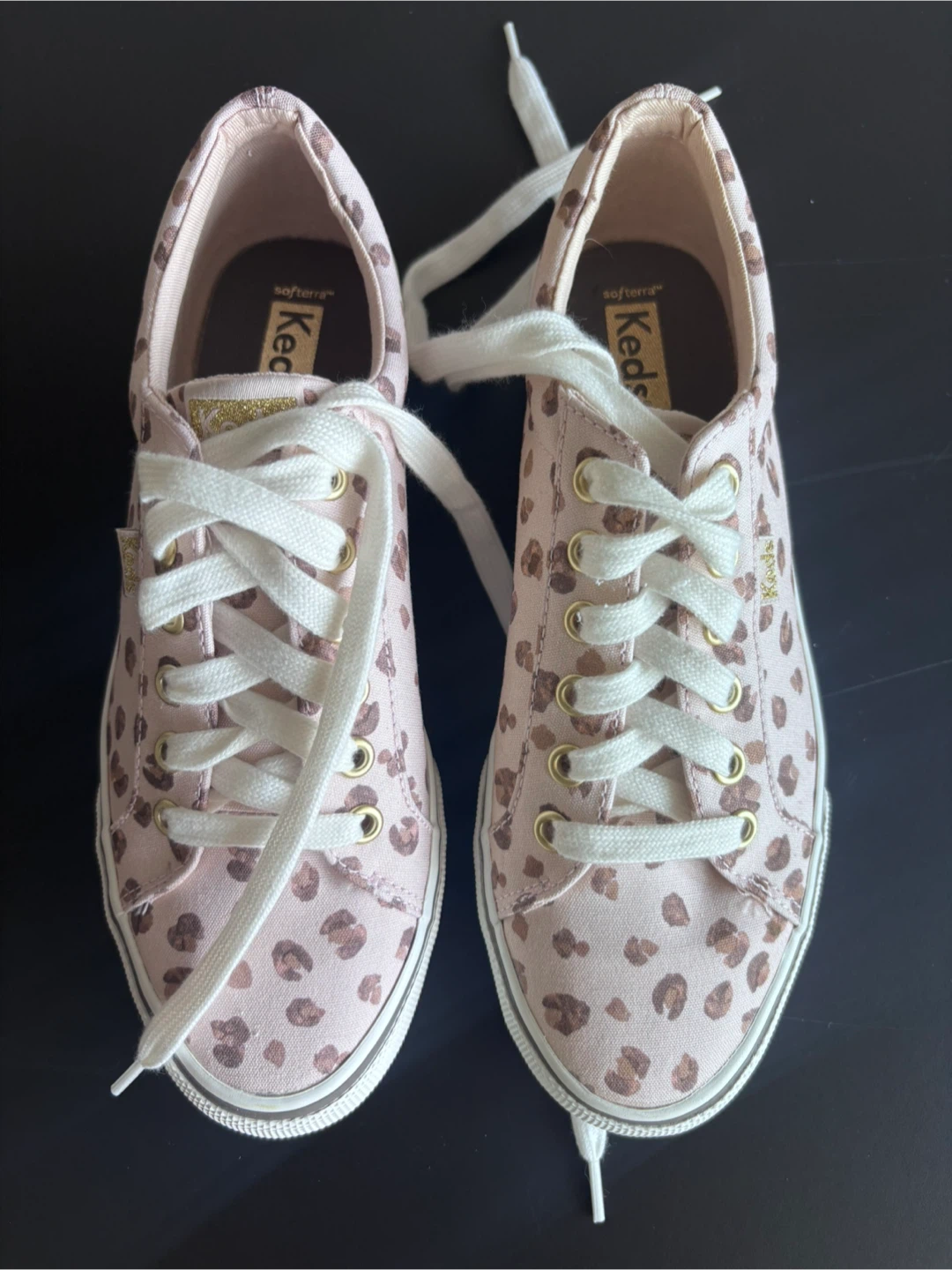 Women’s Keds Softerra Leopard Print Sneakers. NEVER WORN. Size 7 - photo 3