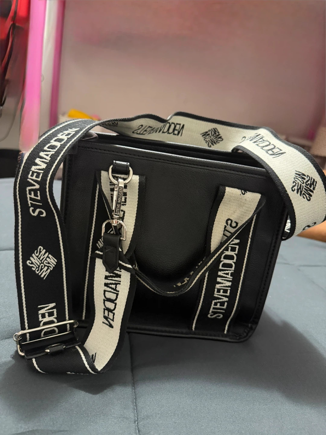 Steve Madden Black Crossbody Bag