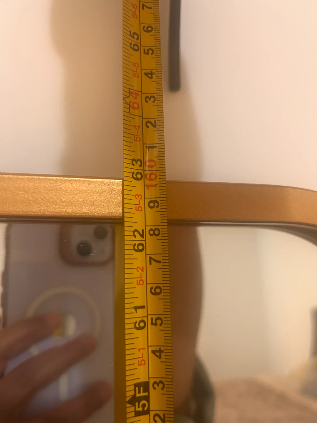 Gold Full-Length Floor Mirror 🏈 - photo 4