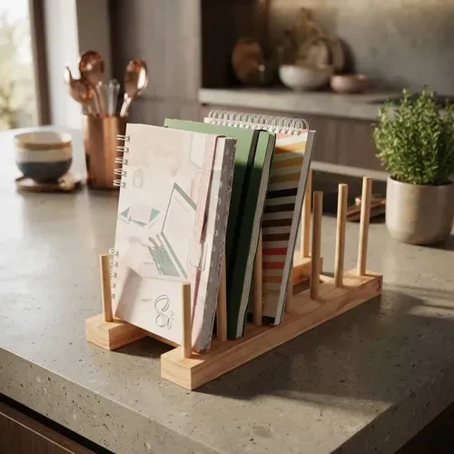 Wooden Desk Organizer for Books/Notebooks - photo 3