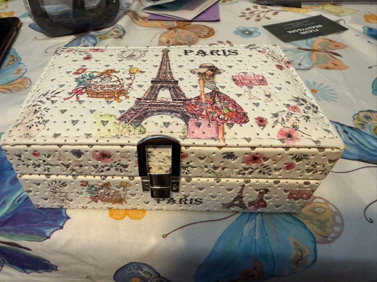 Paris themed jewellery box - photo 2