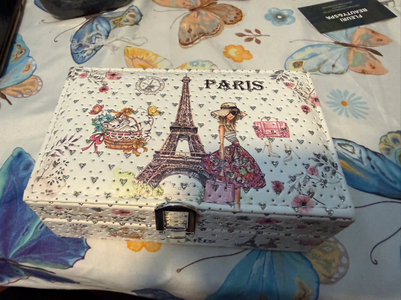 Paris themed jewellery box - photo 3