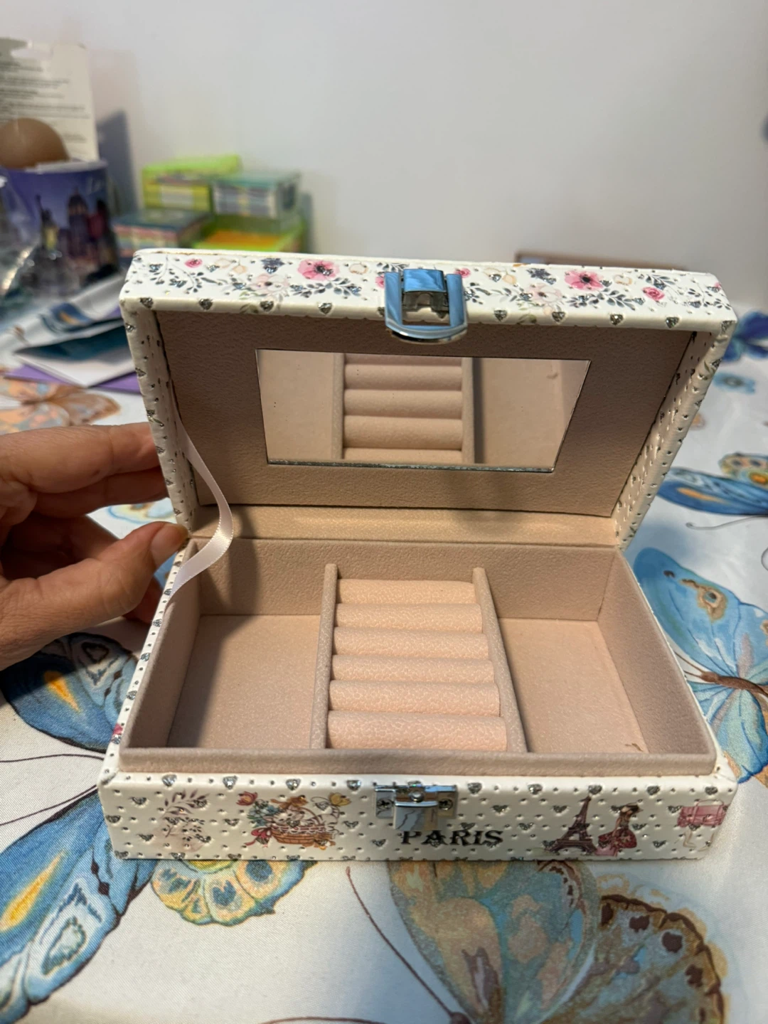 Paris themed jewellery box - photo 4