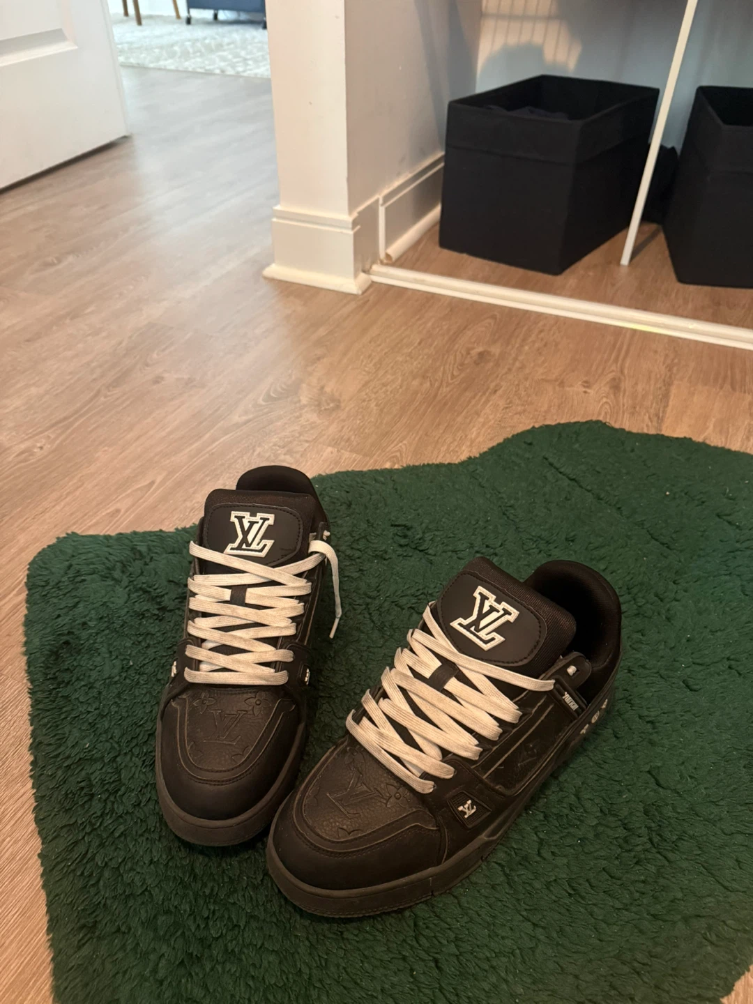 Louis Vuitton LV Trainer Black Sneakers