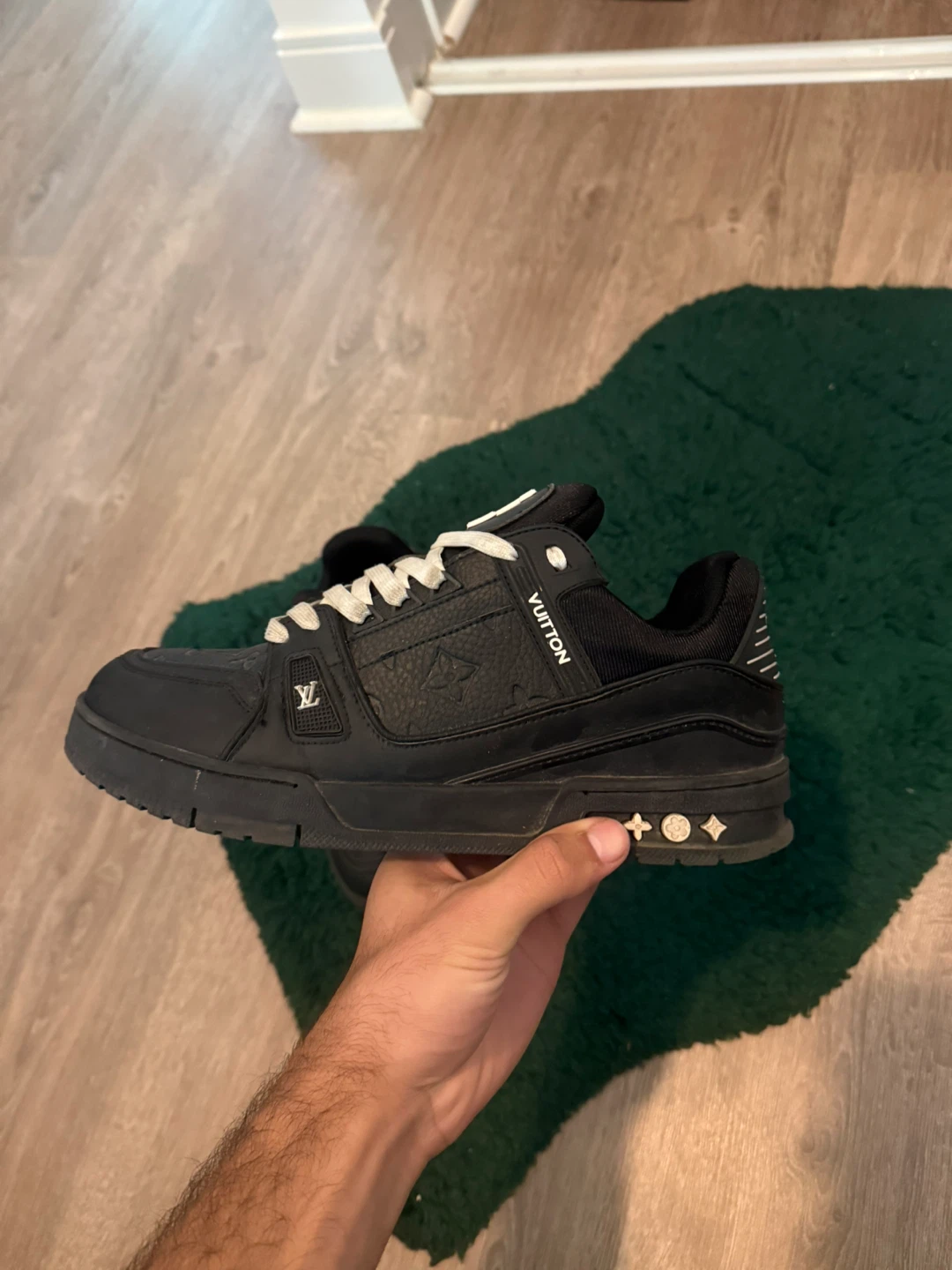 Louis Vuitton LV Trainer Black Sneakers - photo 2