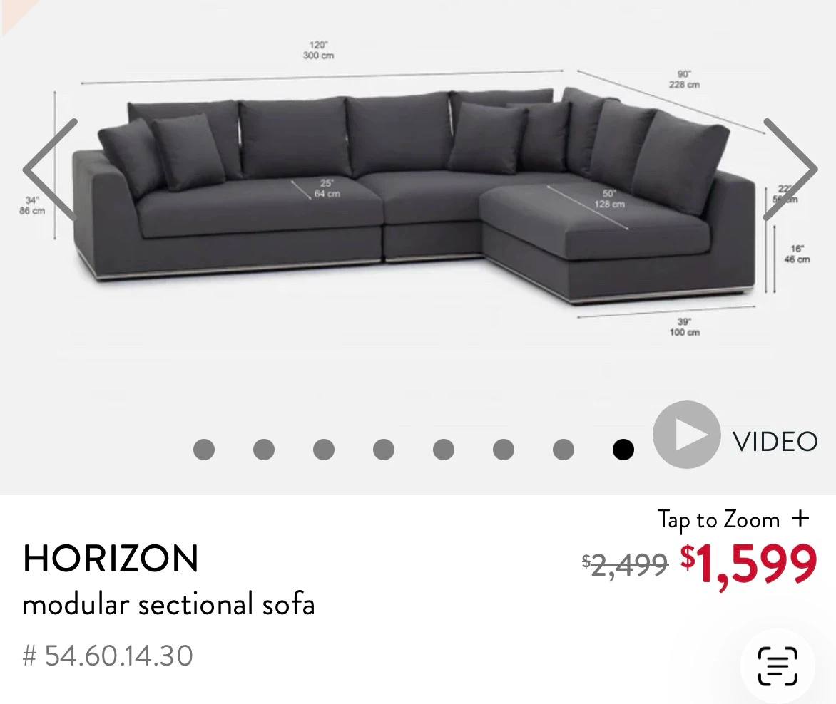 Structube Horizon Modular Sofa - photo 4