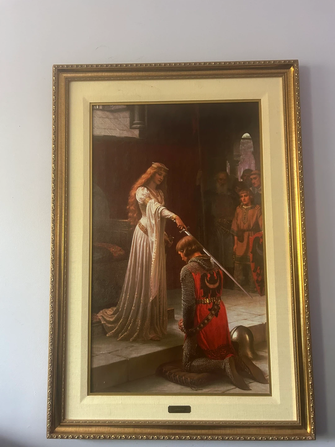 Framed The Accolade Print