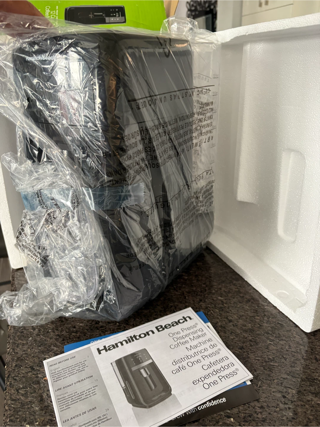 NEW HB No Carafe Coffee Maker