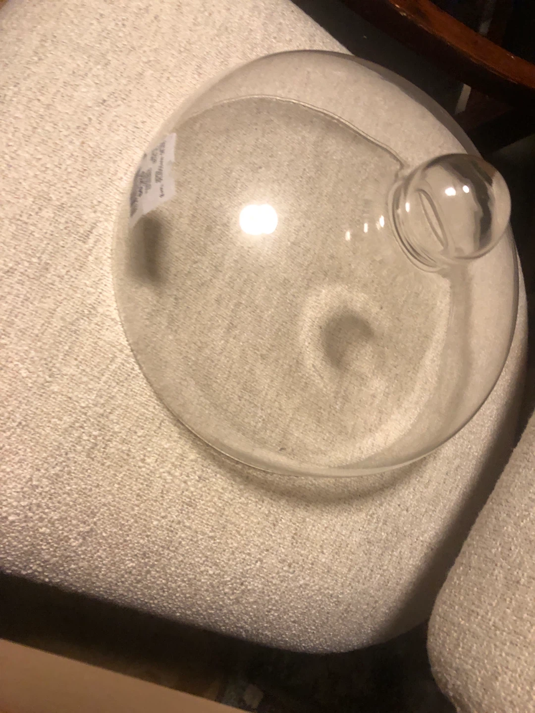 Glass Dome Food Cover cake Tray cover 🏈 - photo 2