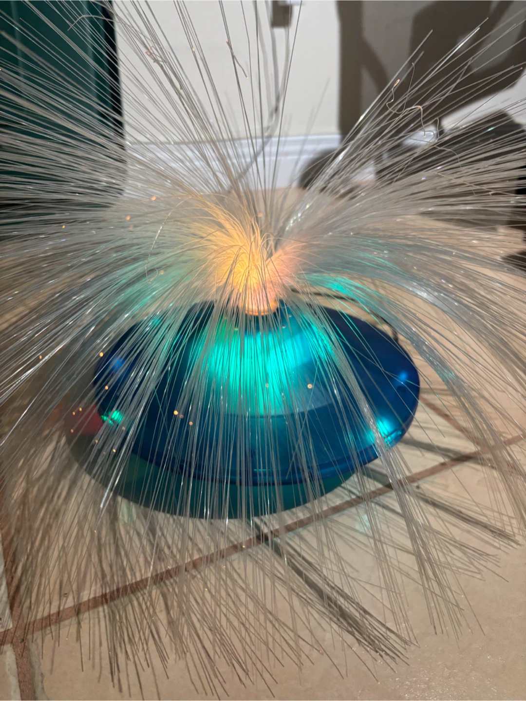 Vintage 90’s UFO Fibre Optic Light