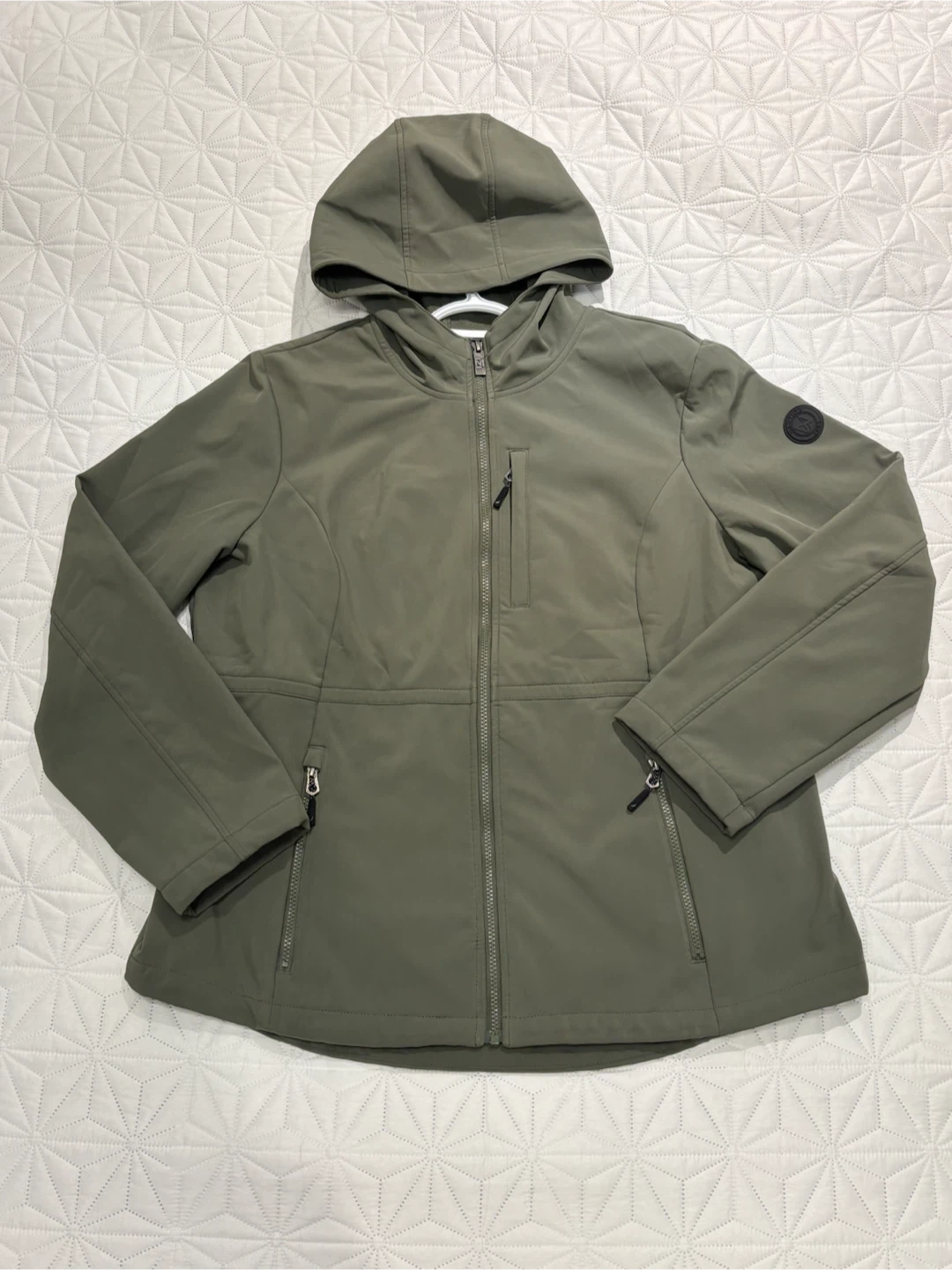 Women’s Jacket Nautica Olive Green Softshell
