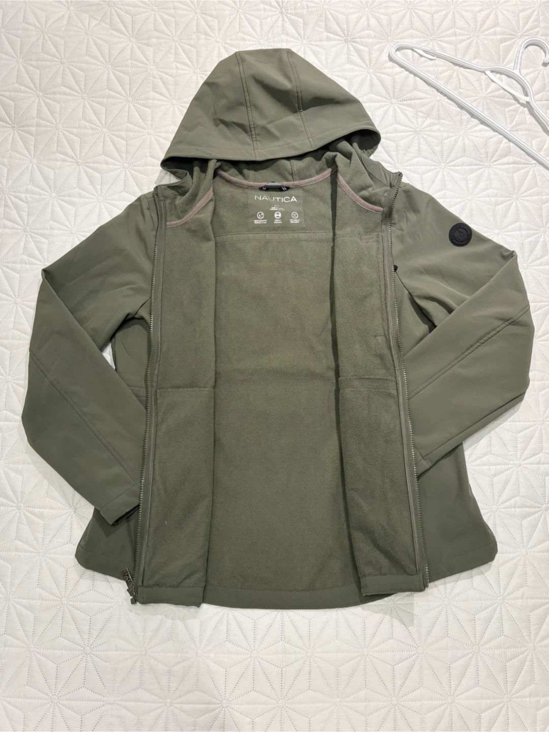 Women’s Jacket Nautica Olive Green Softshell - photo 2