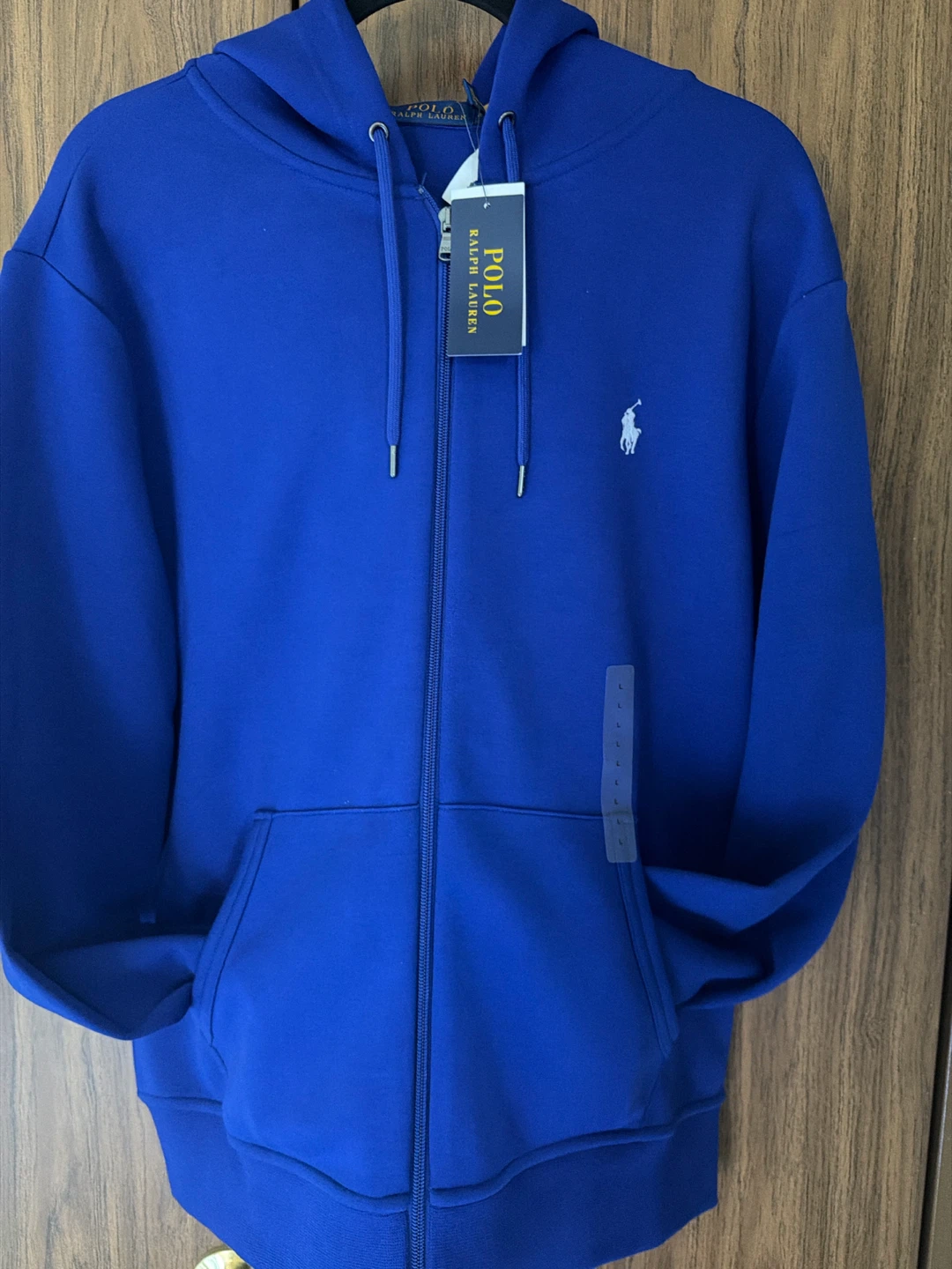 New Polo Ralph Lauren Zip-Up Hoodie Blue - photo 2