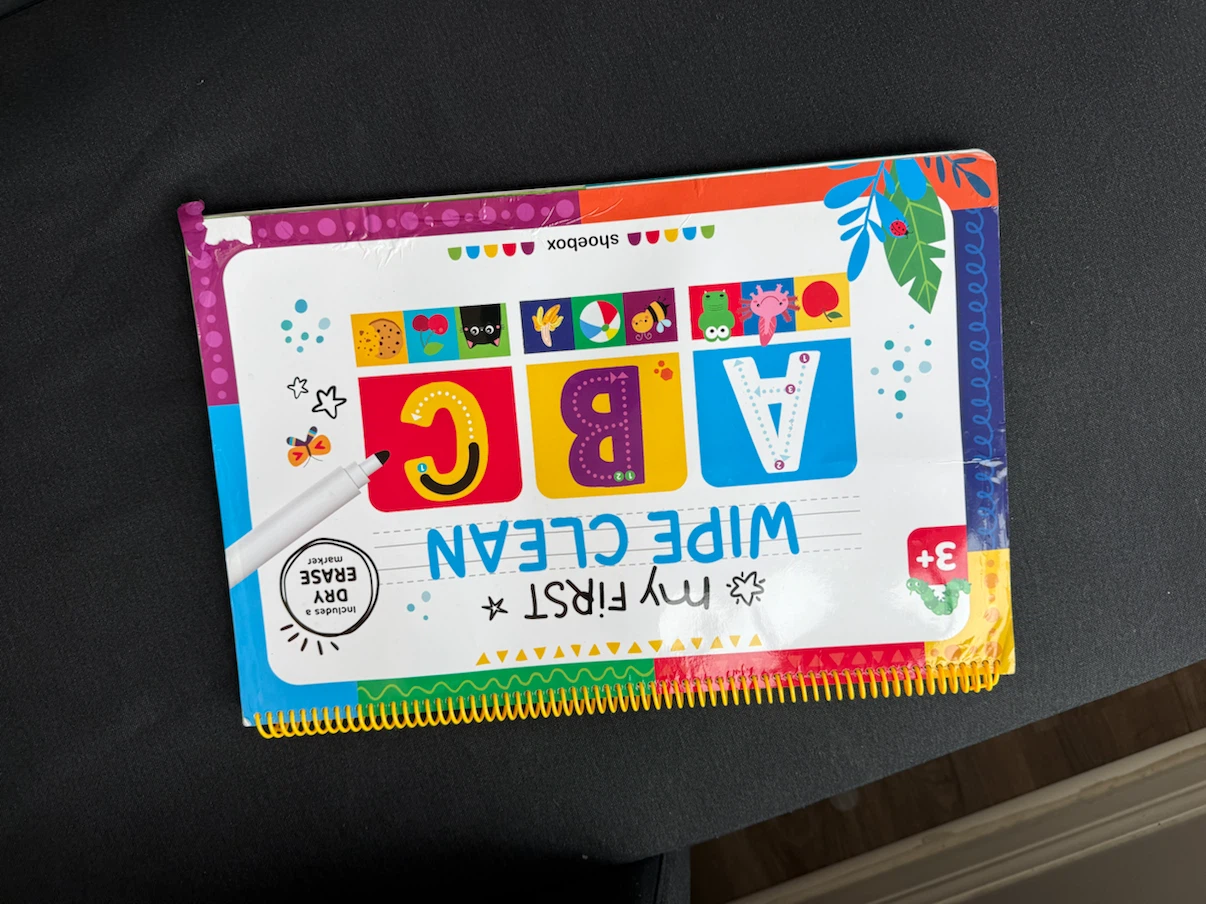 Kids Activity Wipe Clean Books Set
