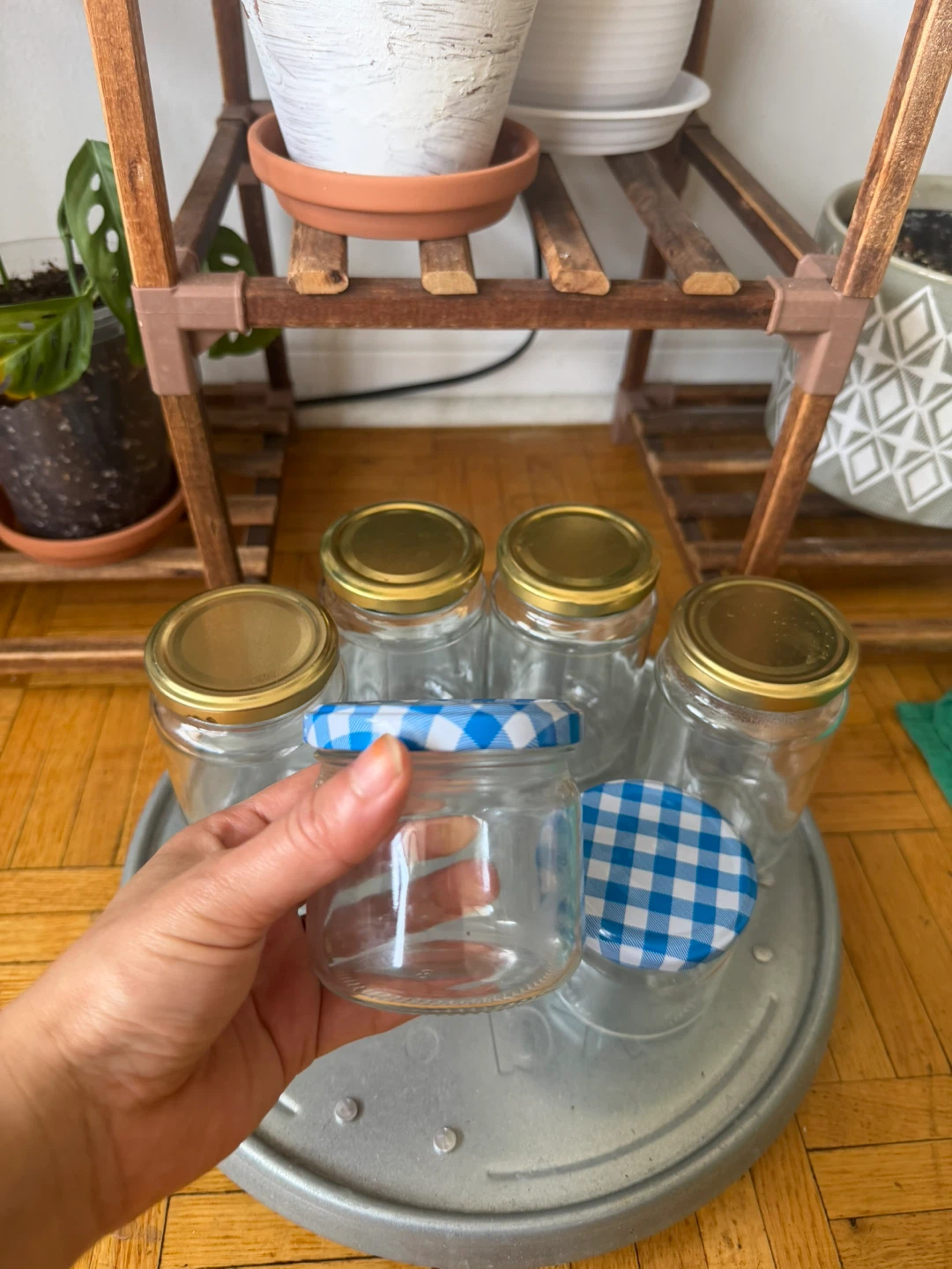 Set of 6 Glass Jars with Lids 🏈 - photo 4