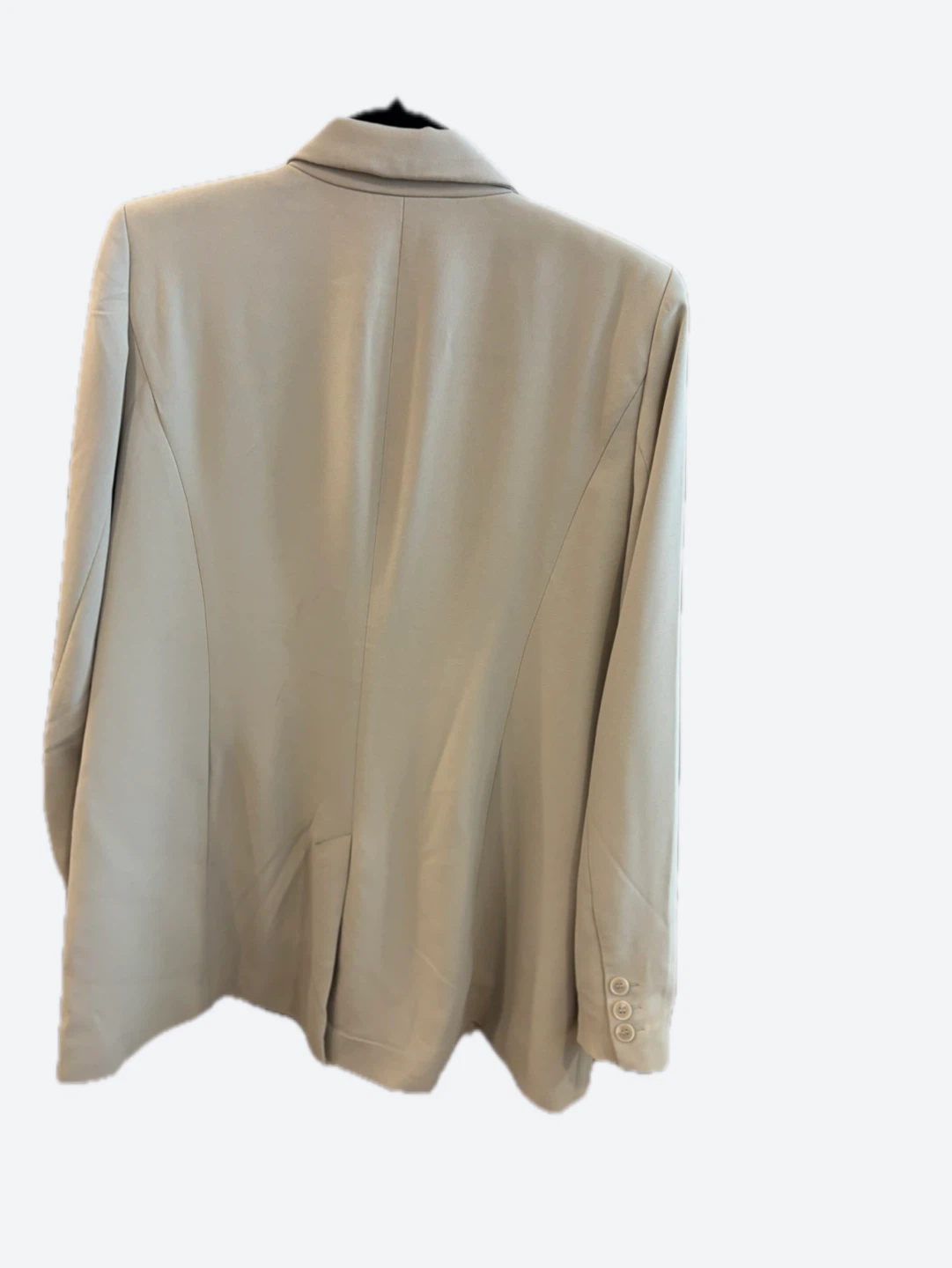 Rachel Zoe Beige Double-Breasted Blazer - photo 3