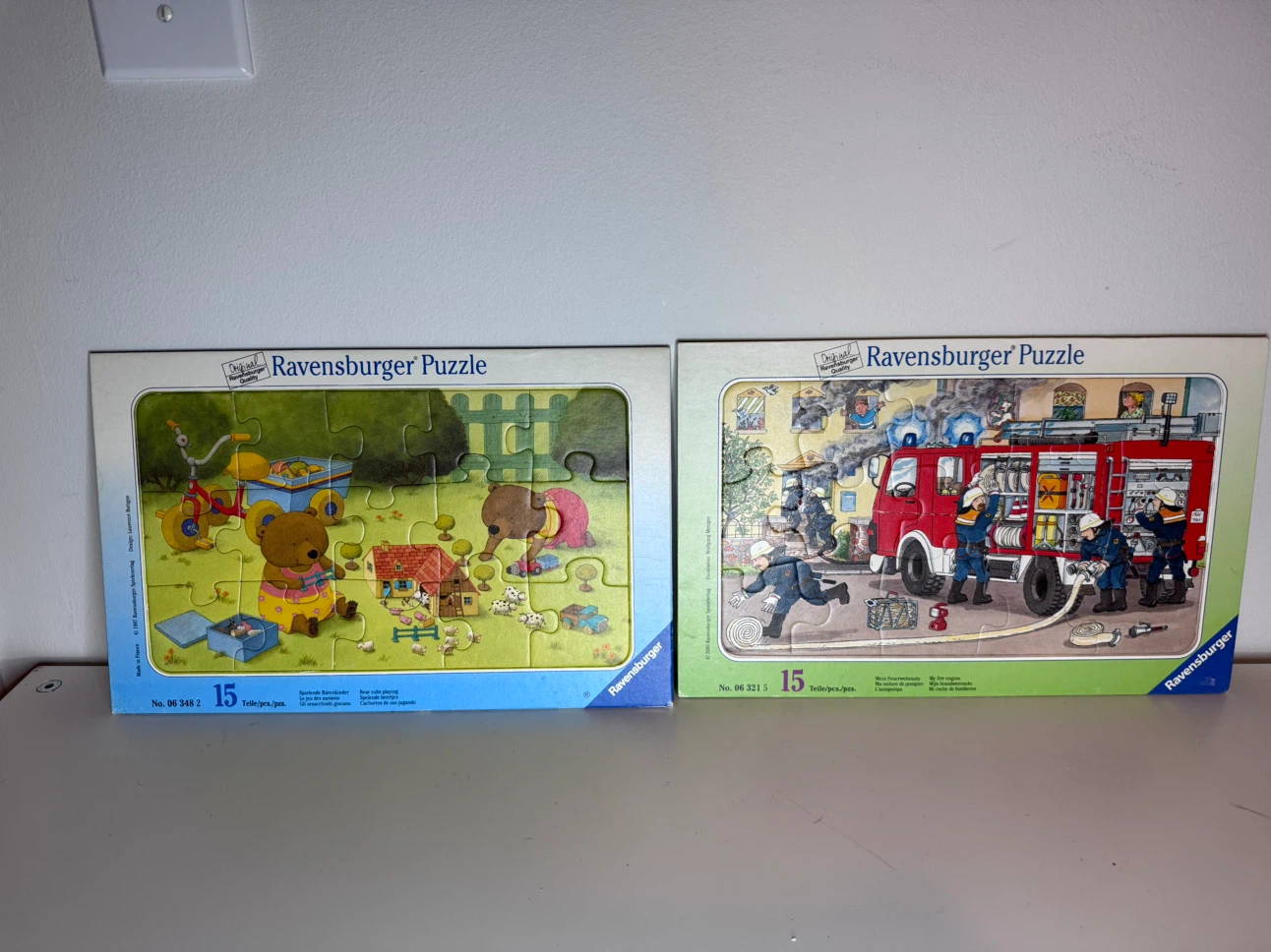 Ravensburger 15-Piece Frame Puzzles - Set of 2