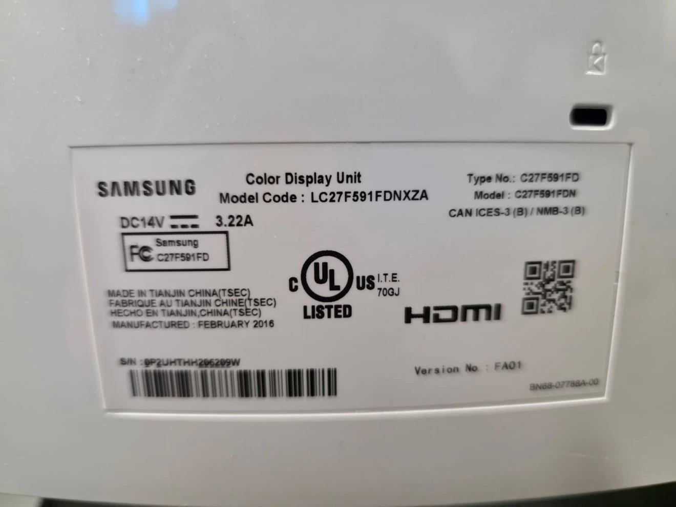 Samsung 27-inch Curved Monitor C27F591FD - photo 2