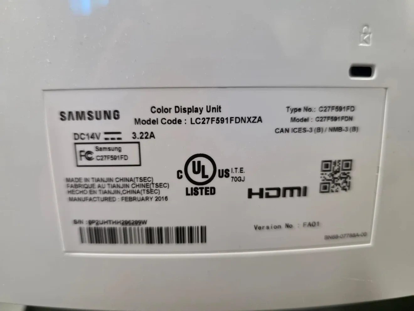 Samsung 27-inch Curved Monitor C27F591FD - photo 2