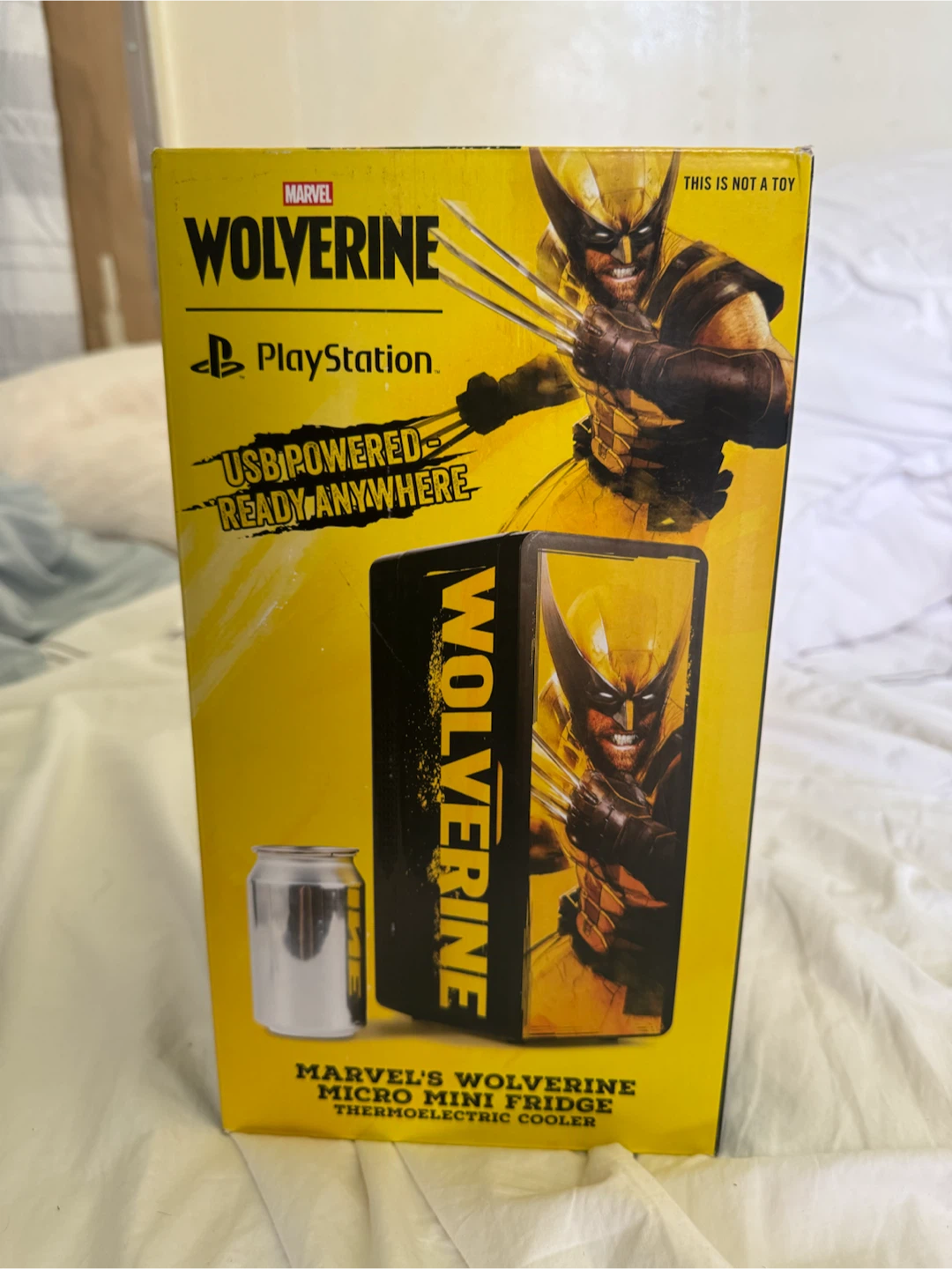 Marvel Wolverine PlayStation Micro Mini Fridge