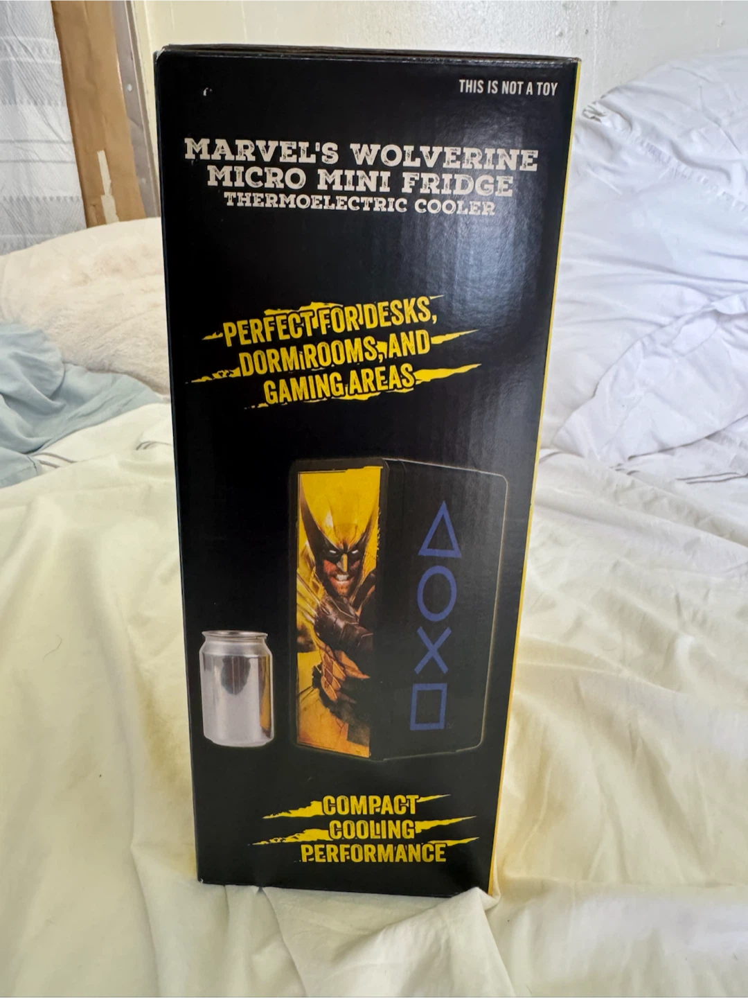 Marvel Wolverine PlayStation Micro Mini Fridge - photo 3