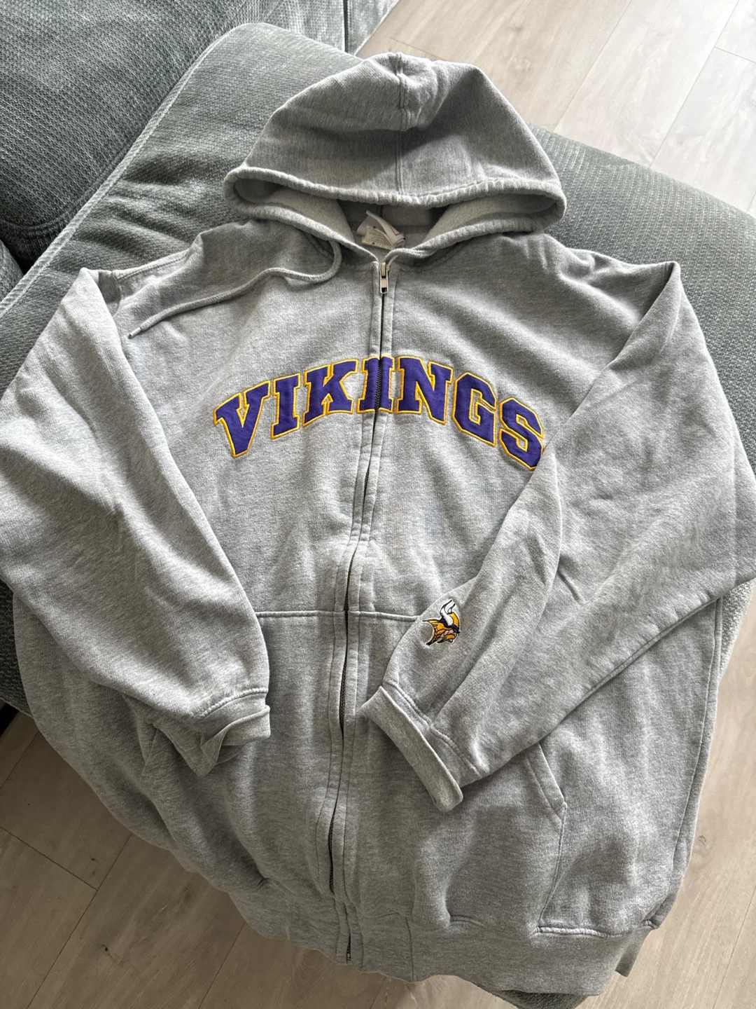 Minnesota Vikings Zip-Up Hoodie