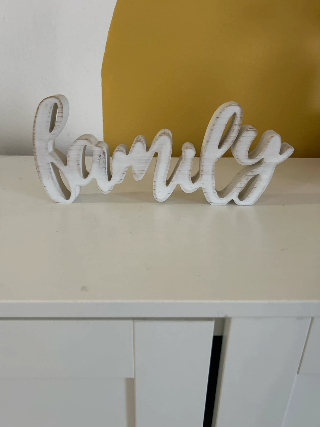 Family decorative tabletop sign 🏈