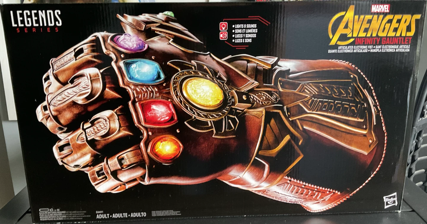 Marvel Legends Infinity Gauntlet Electronic Fist - photo 2