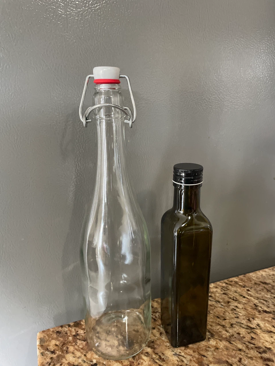 Assorted Glass Kitchen Storage Jars and Bottles - photo 2
