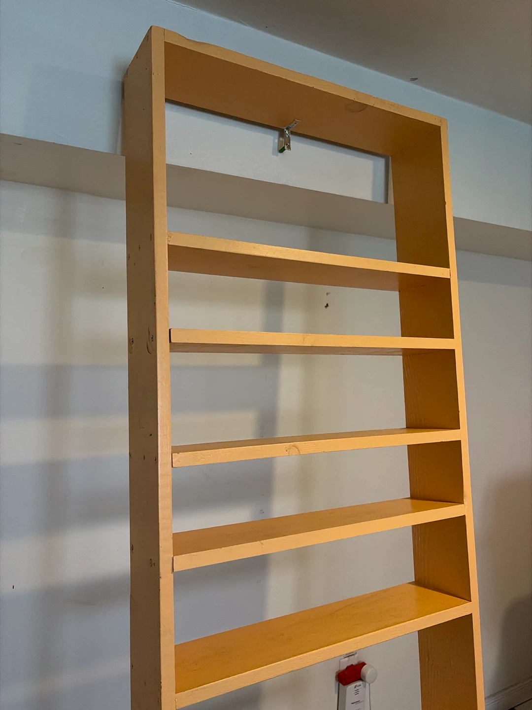 Tall Wooden Wall Shelf - photo 2