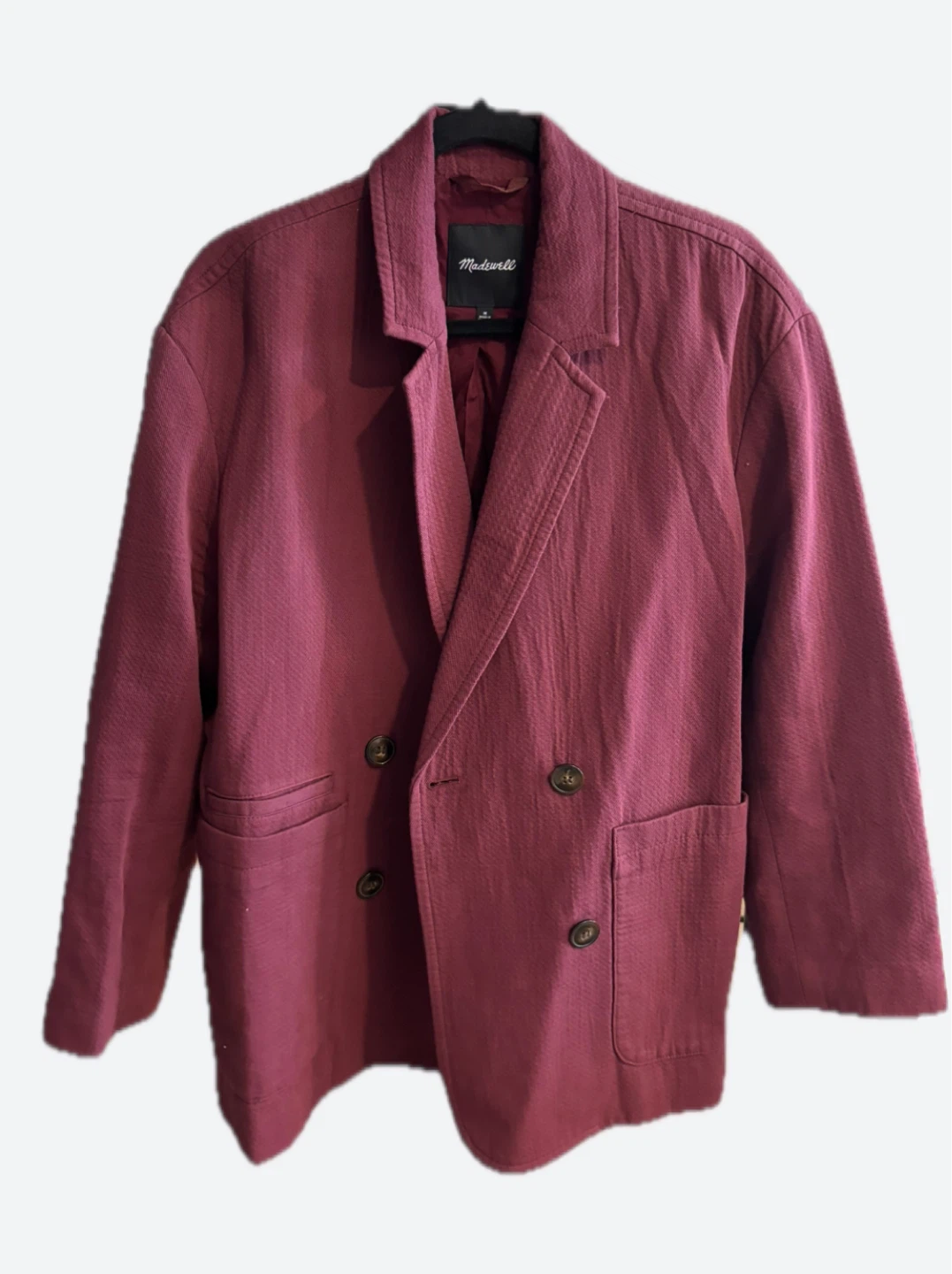 NEW Madewell Double-Breasted Blazer