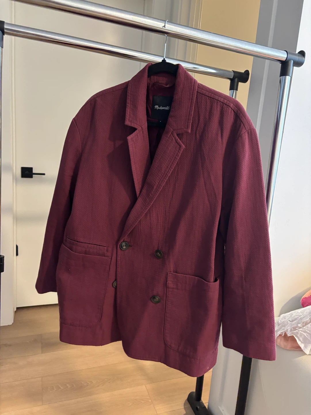 NEW Madewell Double-Breasted Blazer - photo 2