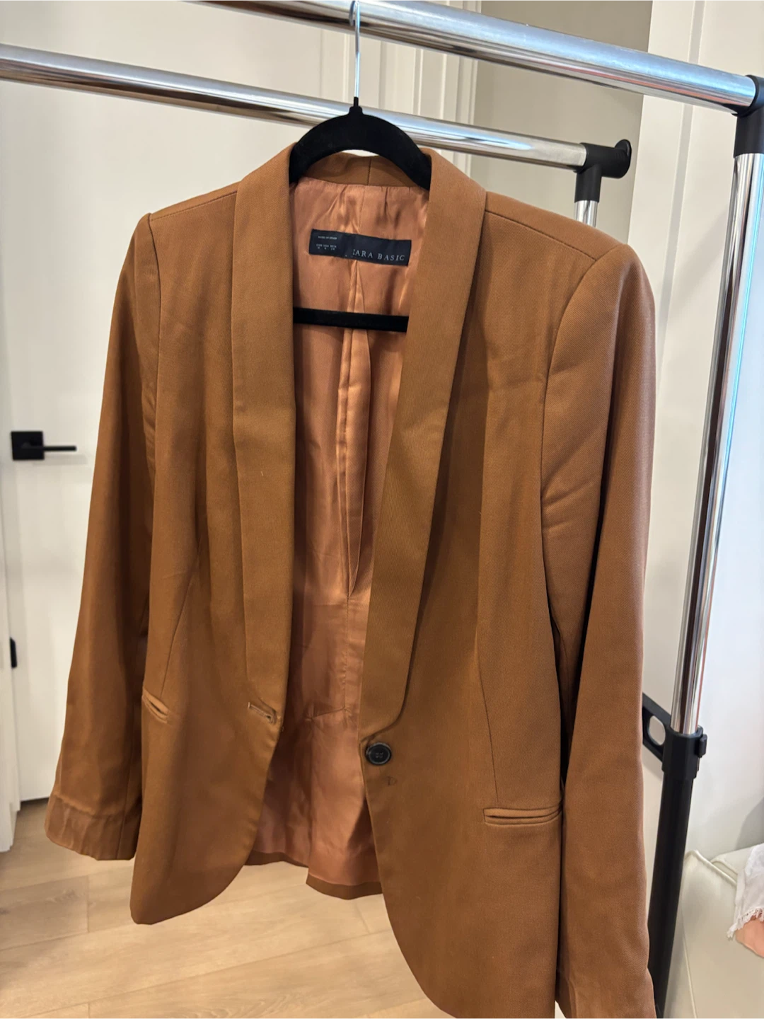 Zara Basic Brown Blazer