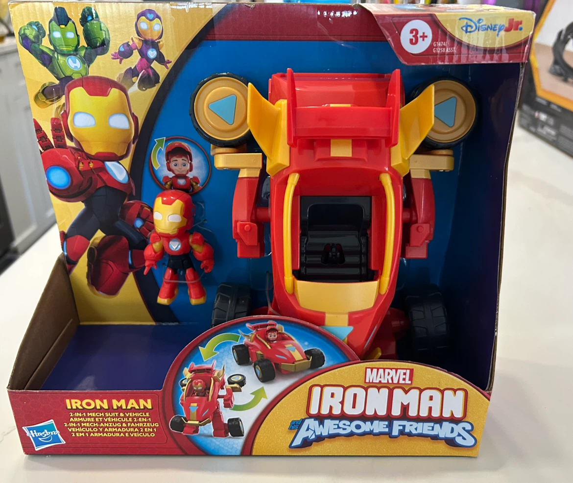 🚗 Marvel Iron Man 2-in-1 Mech Suit & Vehicle – NEW! ⚡ - photo 3
