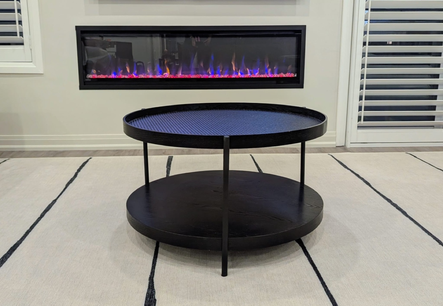 Black Round Coffee Table. From Bouchard - photo 2