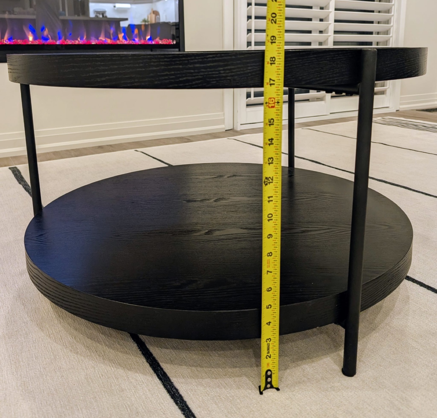 Black Round Coffee Table. From Bouchard - photo 3