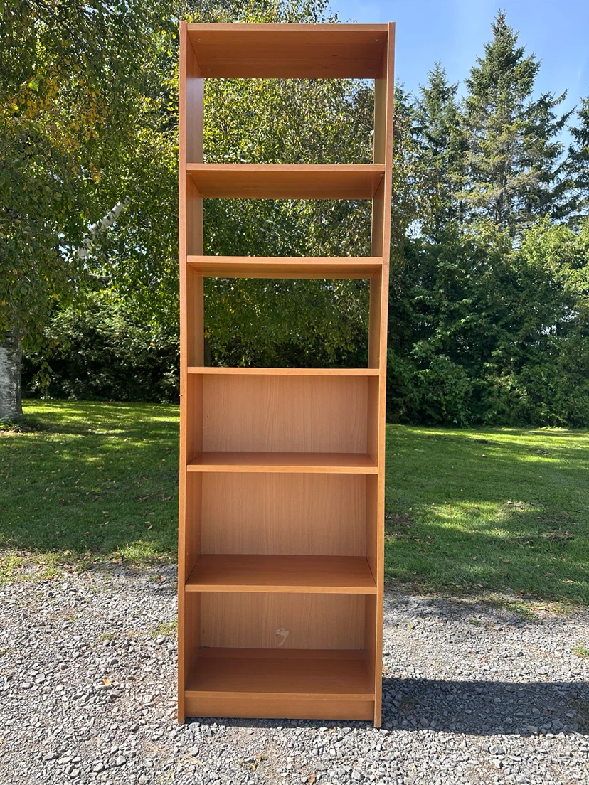 Vintage Tall Bookcase / Bookshelf (CAN DELIVER)