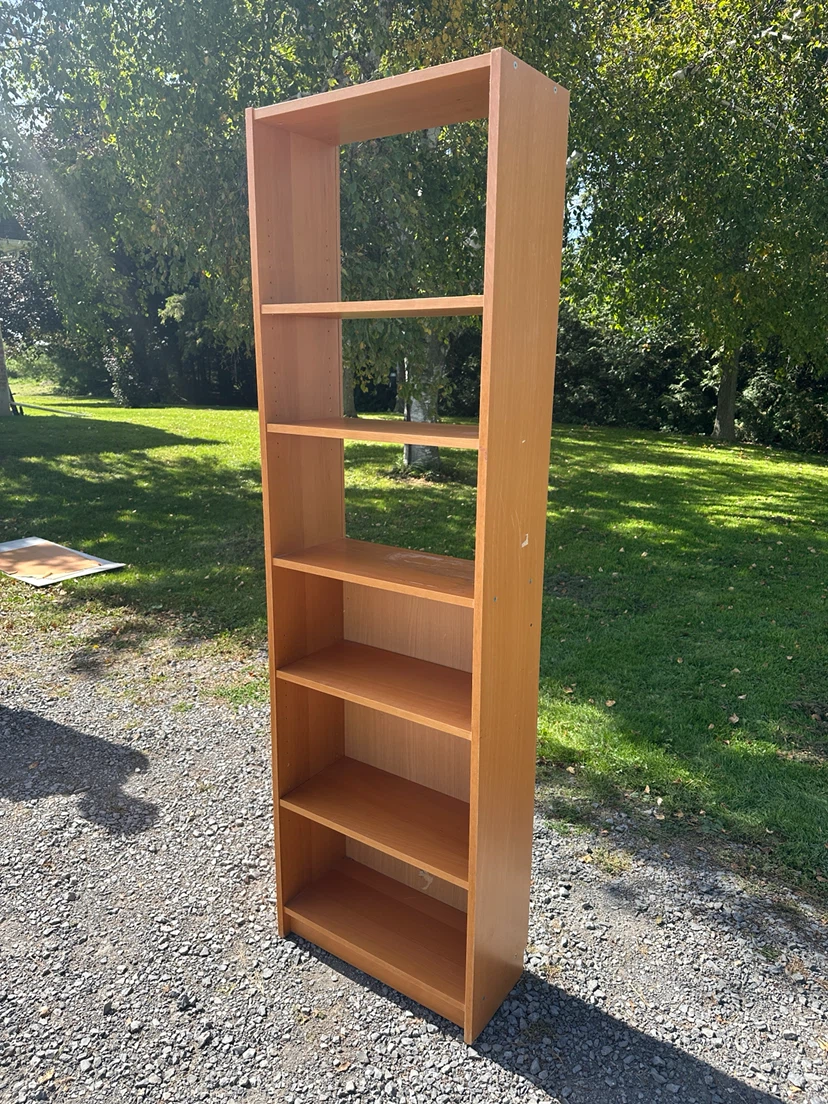 Vintage Tall Bookcase / Bookshelf (CAN DELIVER) - photo 5