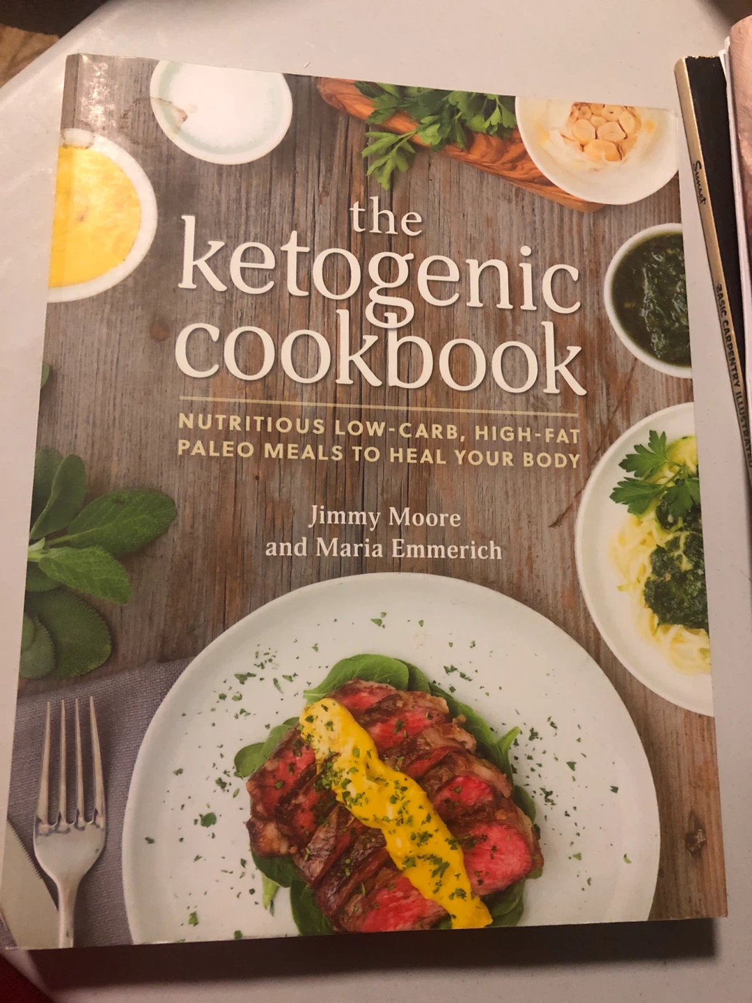 The Ketogenic Cookbook by Jimmy Moore and Maria Emmerich 🏈