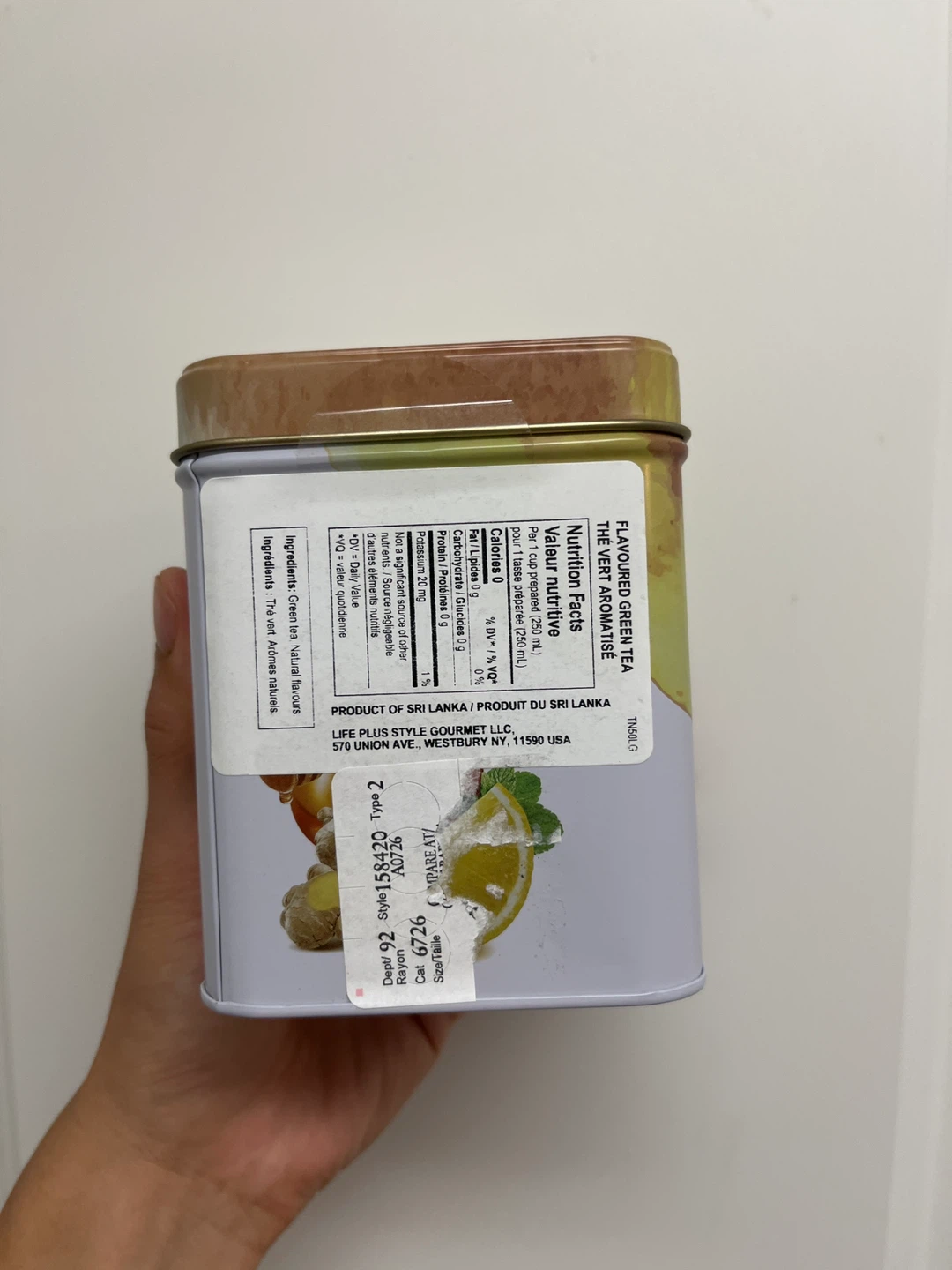 Tea Now Honey Lemon Ginger Green Tea, 50 Tea Bags - photo 3