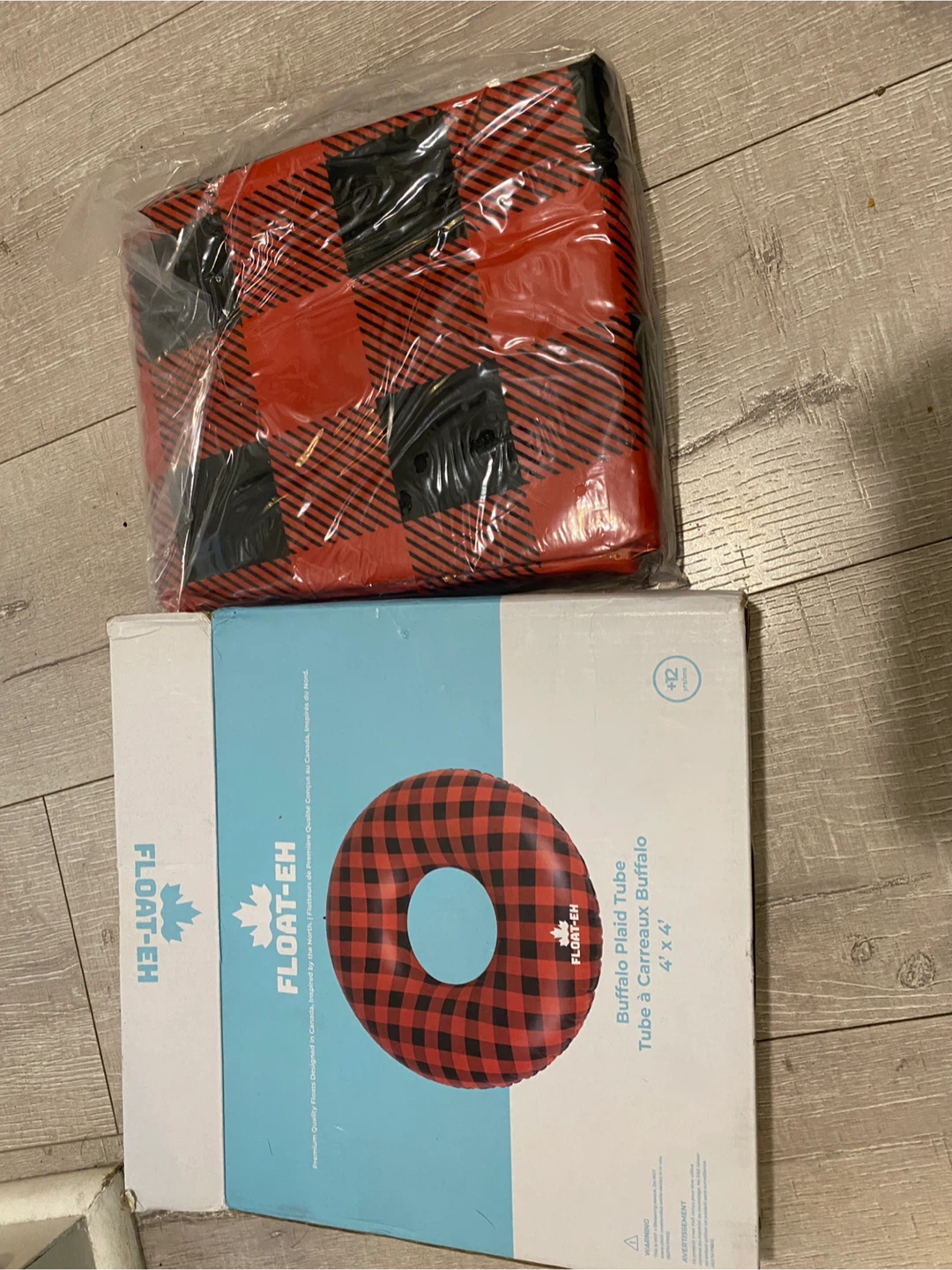 FLOAT-EH Buffalo Plaid Tube