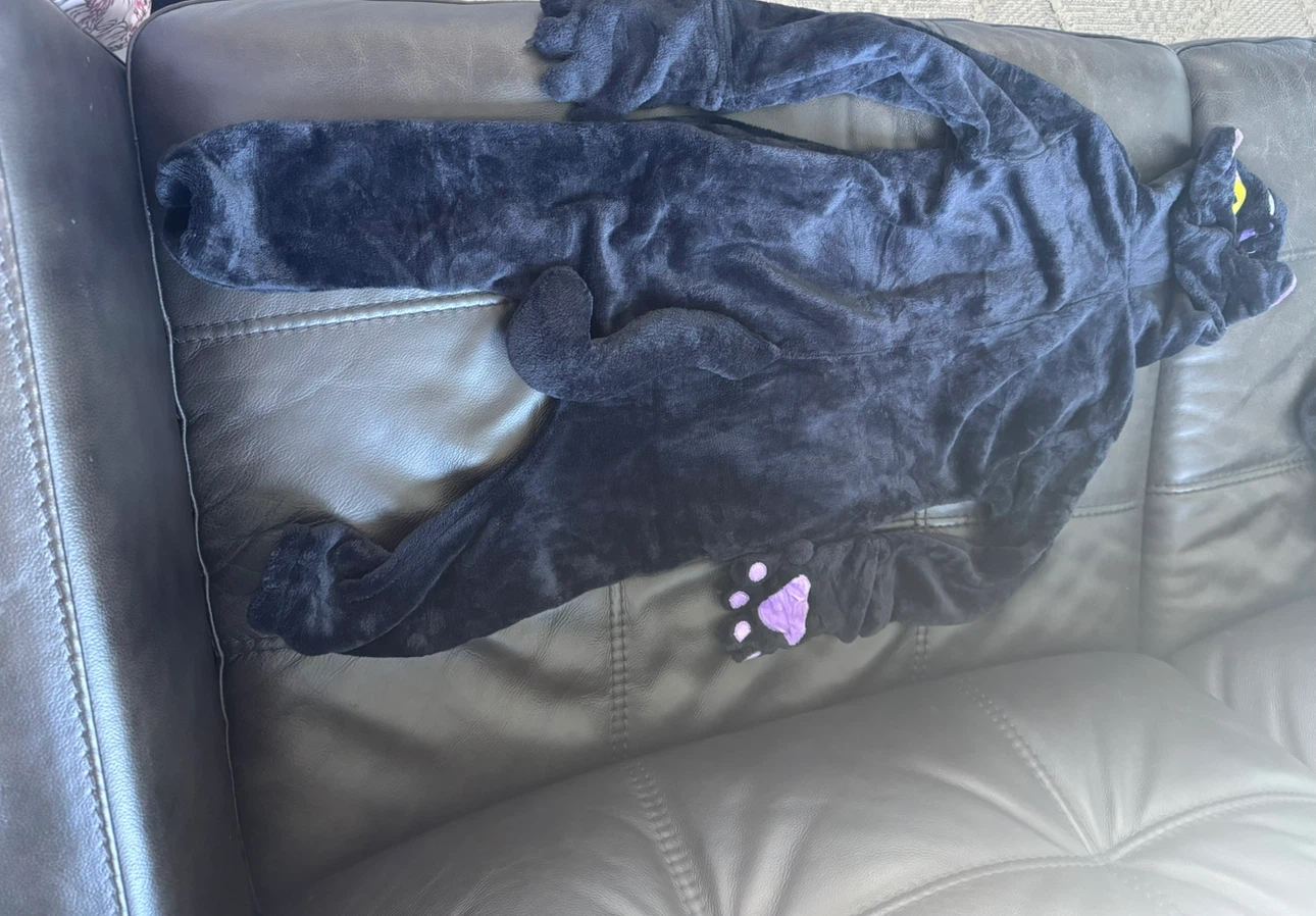 Black Cat Costume Onesie