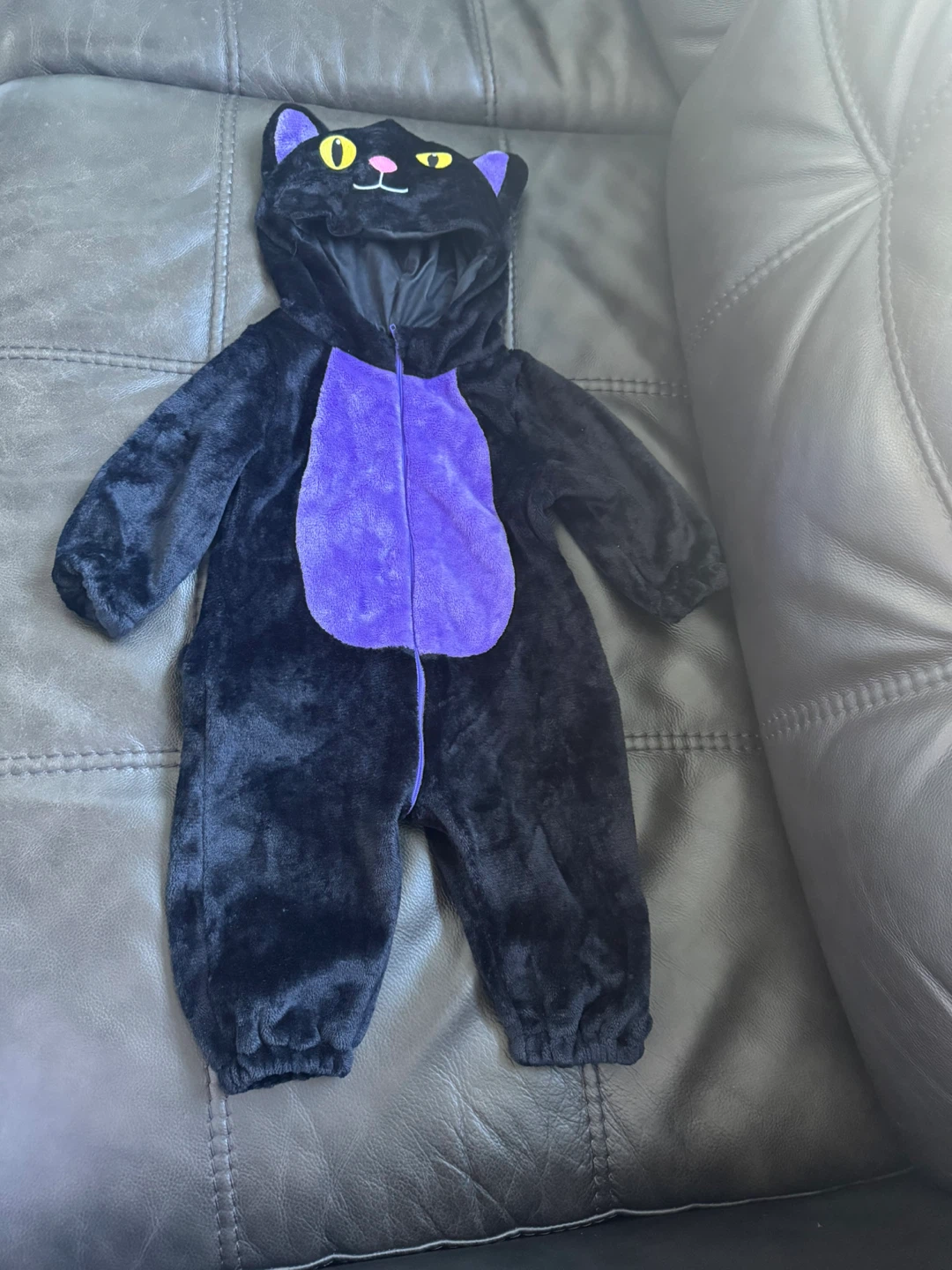 Black Cat Costume Onesie - photo 3