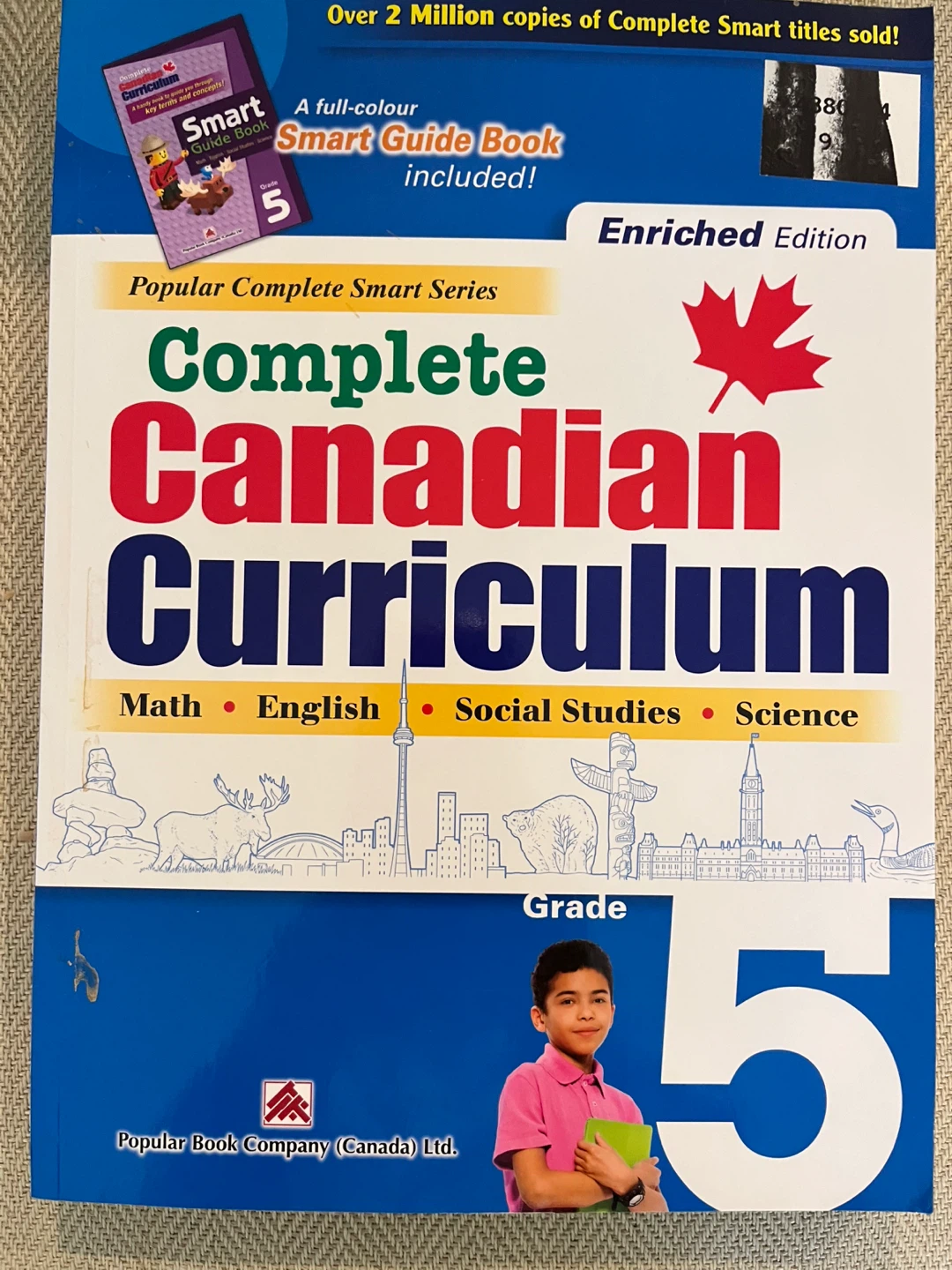 Set of 4 Popular Book Company Educational Workbooks