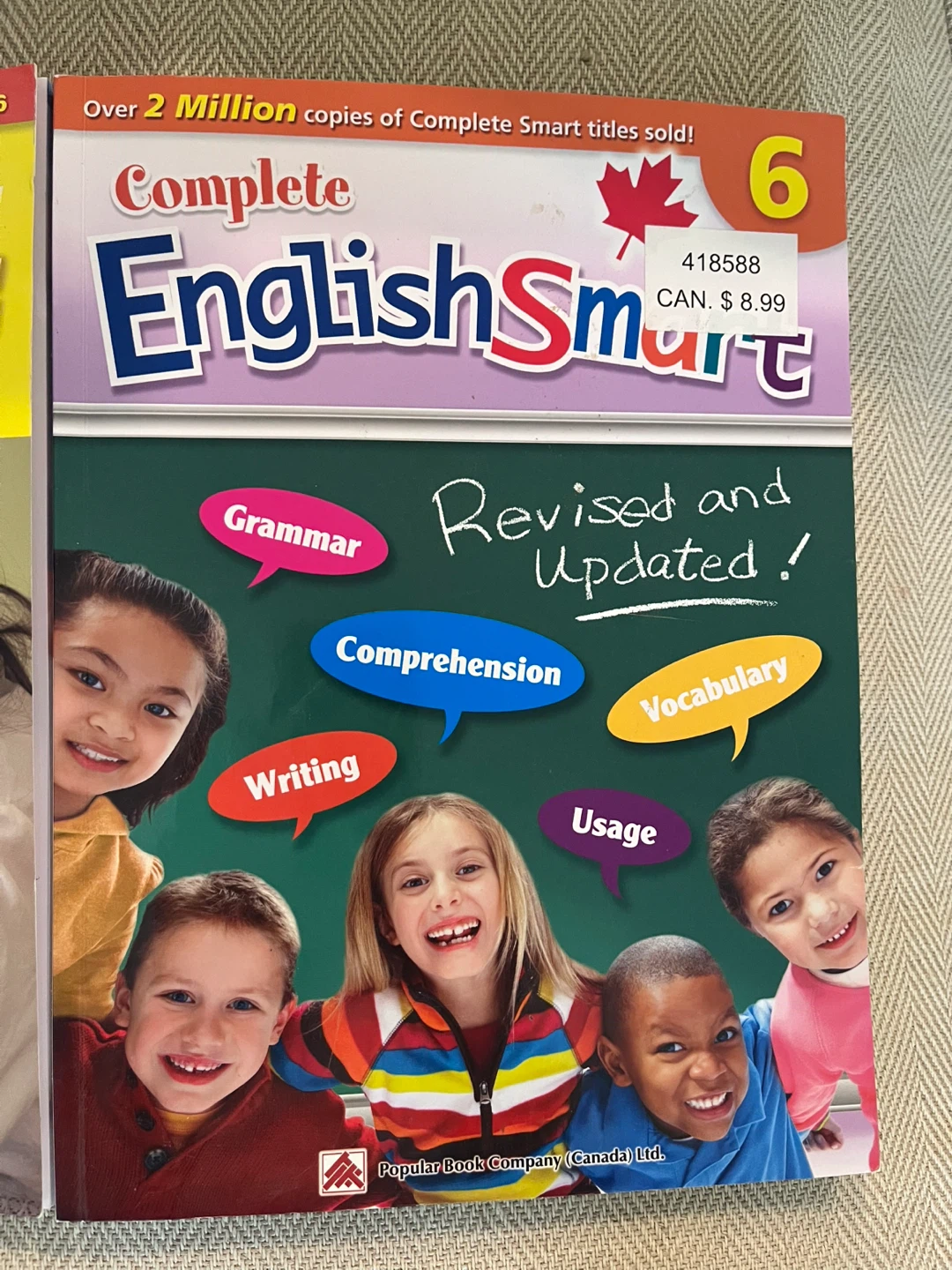 Set of 4 Popular Book Company Educational Workbooks - photo 2